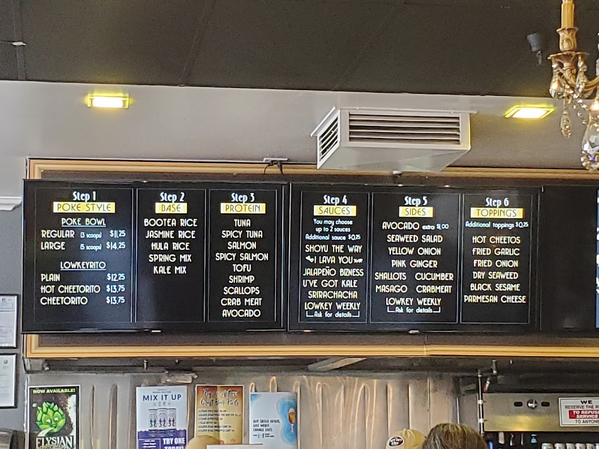 The lowkey poke joint Menu - Image 6